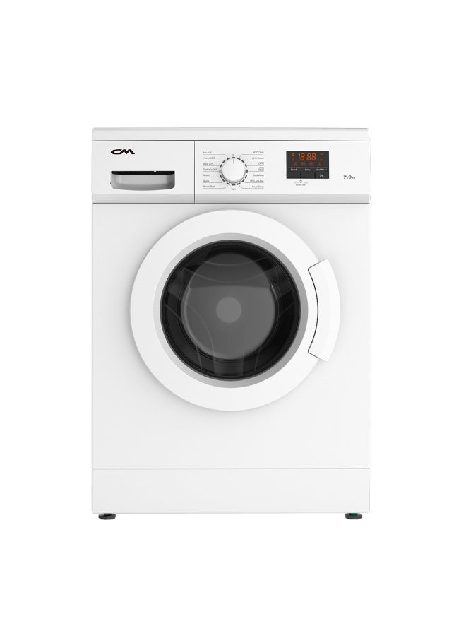 CM WFS6007003W 60cm Free Standing Washer – 7kg Washing Machine with 15 Programs & 1400 RPM Spin