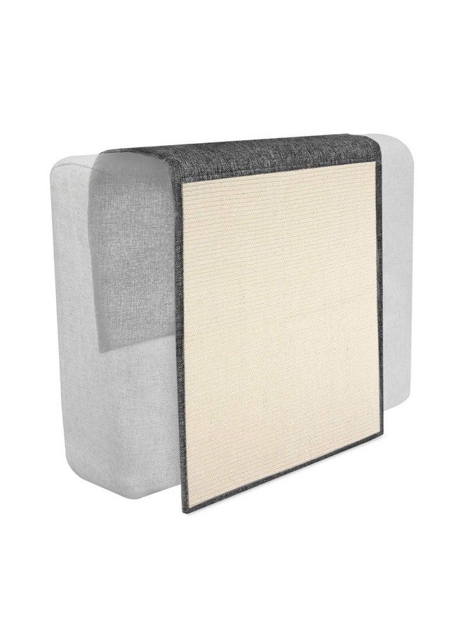 Navaris Cat Scratch Mat Sofa Protector  Natural Sisal Furniture Protector Scratching Pad For Cats  Scratch Carpet For Bed, Chair - Image 1
