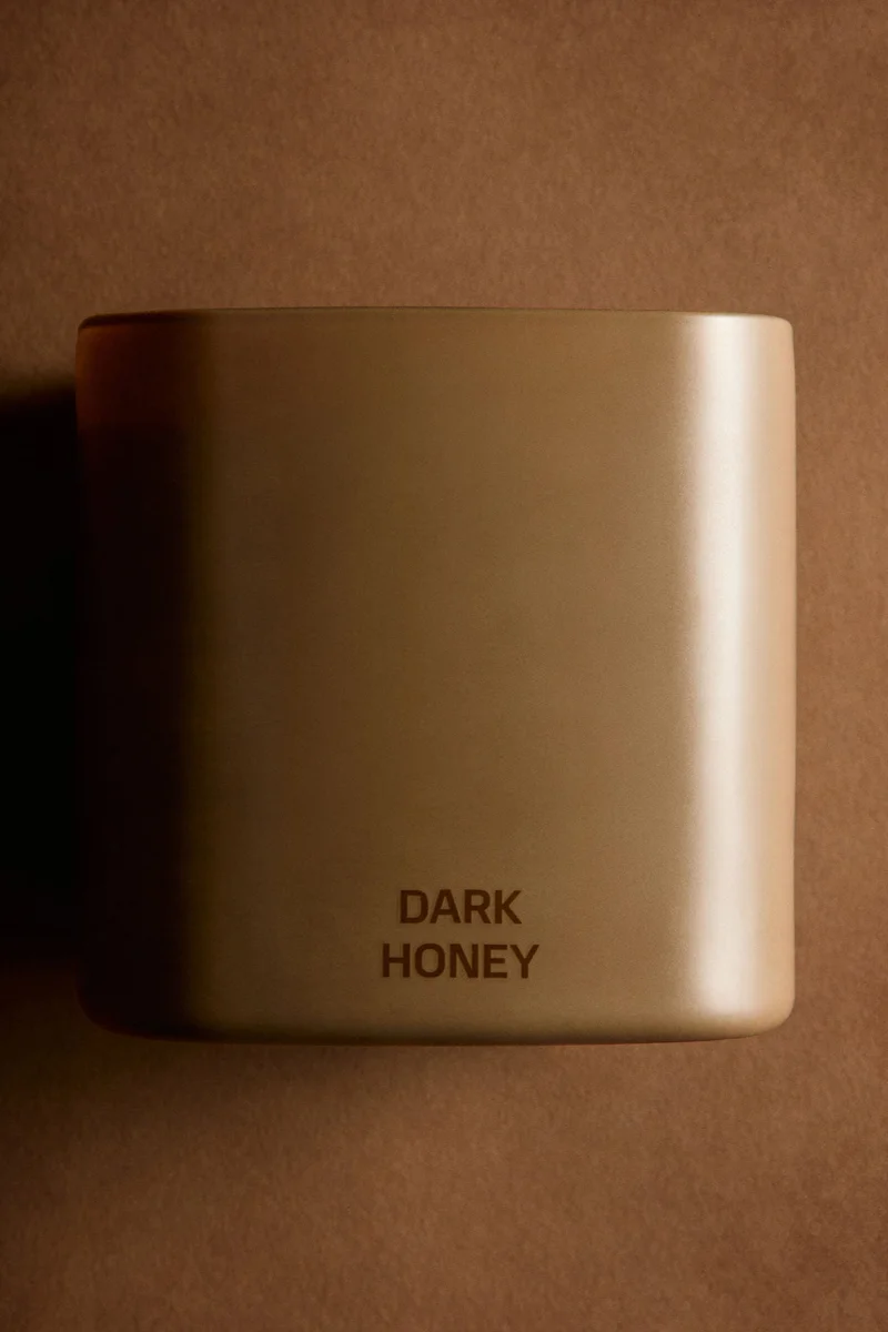 H&M Large scented candle in glass holder