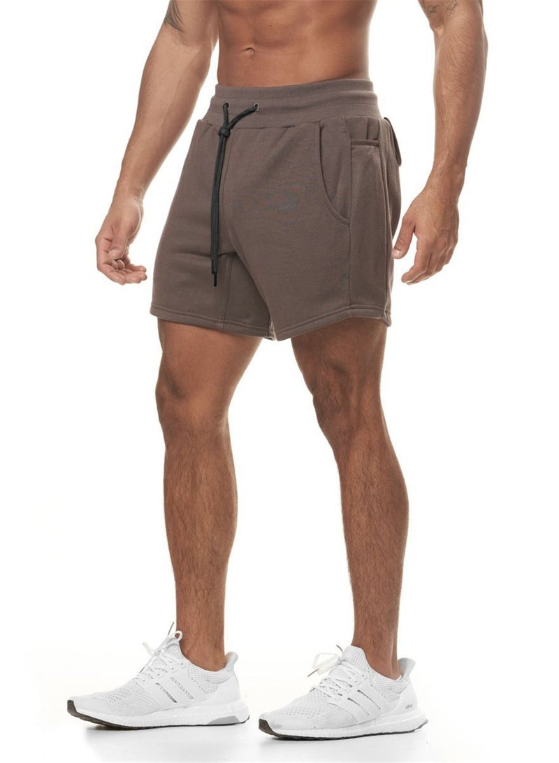 Loquat Men's Swimming Sports Outdoor Running Shorts Fitness Moisture Absorption Quick Dry Basketball Shorts Training Shorts  - Image 2