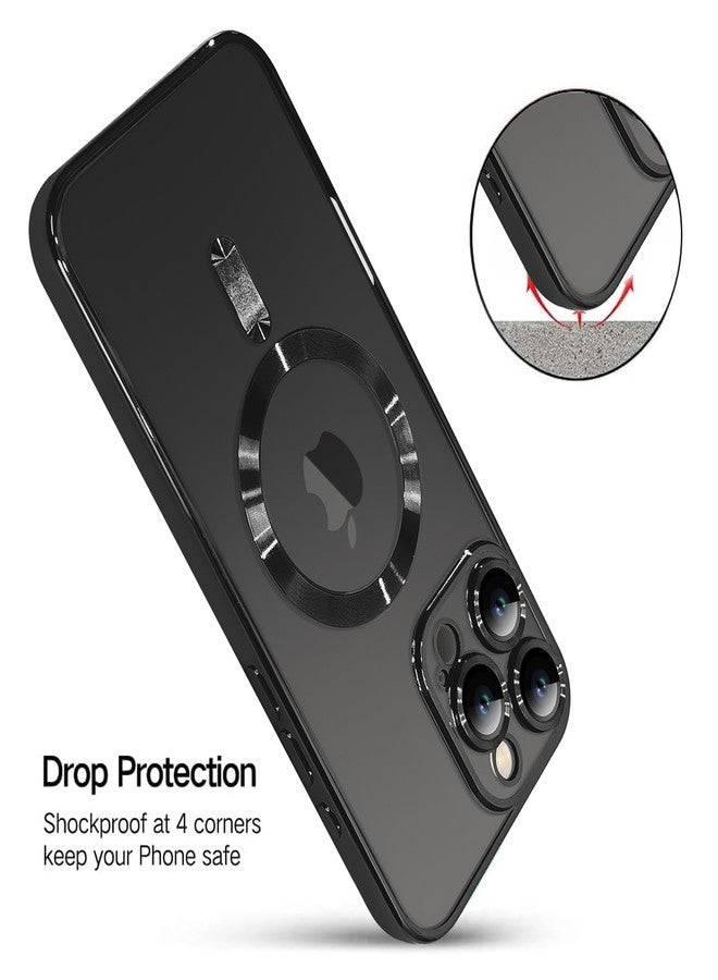 أو أو كيه جراب مغناطيسي من OOK مصمم لهاتف iPhone 16 Pro Max (6.9 بوصة) [حماية مدمجة لعدسة الكاميرا] [متوافق مع MagSafe] جراب واقٍ رفيع وناعم من مادة TPU مقاوم للخدش - Image 5