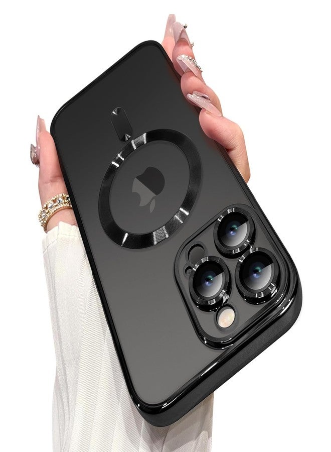 أو أو كيه جراب مغناطيسي من OOK مصمم لهاتف iPhone 16 Pro Max (6.9 بوصة) [حماية مدمجة لعدسة الكاميرا] [متوافق مع MagSafe] جراب واقٍ رفيع وناعم من مادة TPU مقاوم للخدش - Image 1