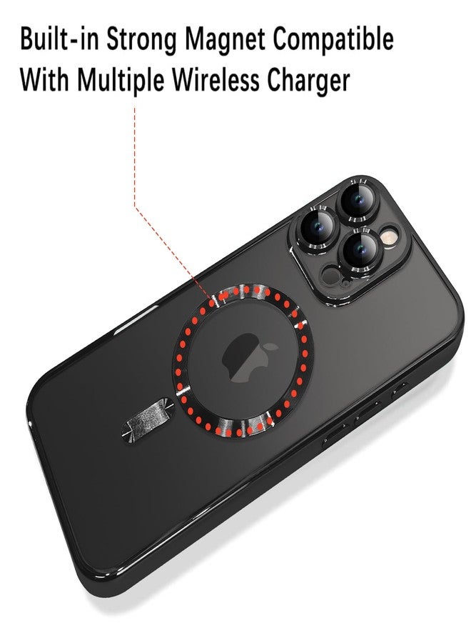 أو أو كيه جراب مغناطيسي من OOK مصمم لهاتف iPhone 16 Pro Max (6.9 بوصة) [حماية مدمجة لعدسة الكاميرا] [متوافق مع MagSafe] جراب واقٍ رفيع وناعم من مادة TPU مقاوم للخدش - Image 2