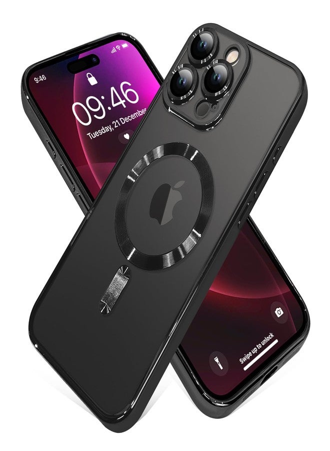 أو أو كيه جراب مغناطيسي من OOK مصمم لهاتف iPhone 16 Pro Max (6.9 بوصة) [حماية مدمجة لعدسة الكاميرا] [متوافق مع MagSafe] جراب واقٍ رفيع وناعم من مادة TPU مقاوم للخدش - Image 4