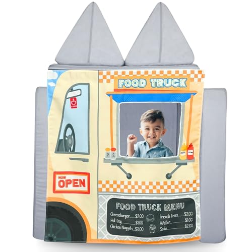 Couch Swag Play Panel for Childrens Foam Sofa Kids Couch Food Truck - Image 1