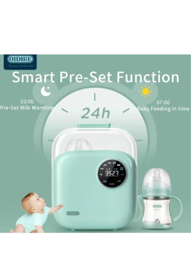 OIDIRE - Double Bottle Warmer, Fast Baby Bottle Warmer for Breastmilk and Formula, with Timer, Fits 2 Bottles - Image 1