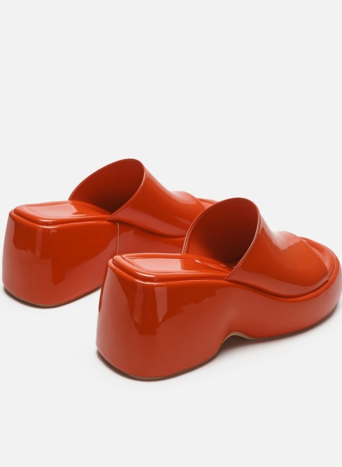 إسكدنيا إمرأة إسفين خف خف حذاء رياضة مفتوح إصبع قدم - Image 3