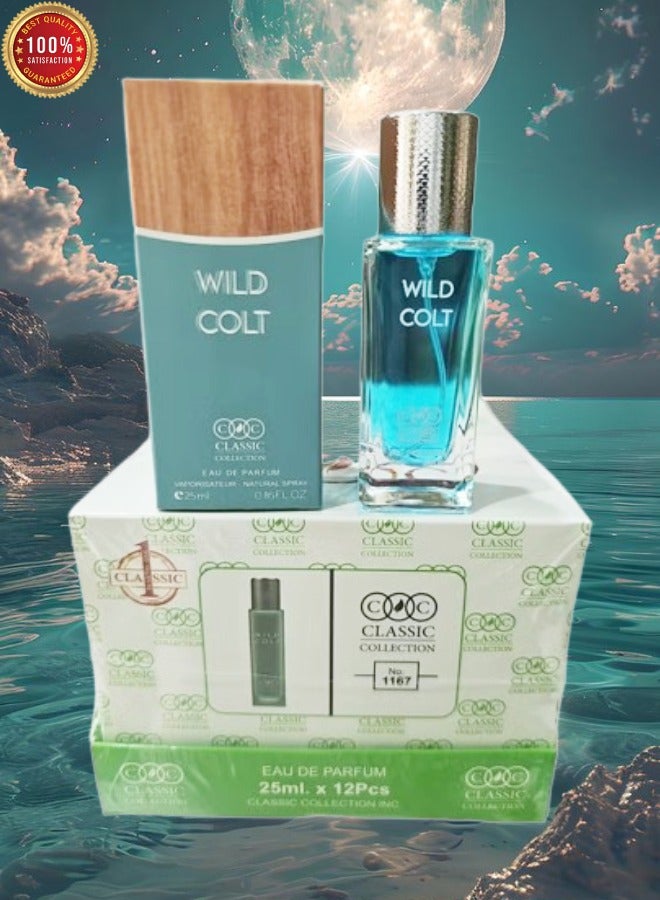 كلاسيك كولكشن 12 قطع وايلد كولت كلاسيك كوليكشن رقم 1167 25 مل