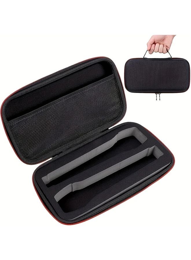 Black Durable EVA Portable Microphone Case Zippered Organizer For Microphones Accessories - Image 1