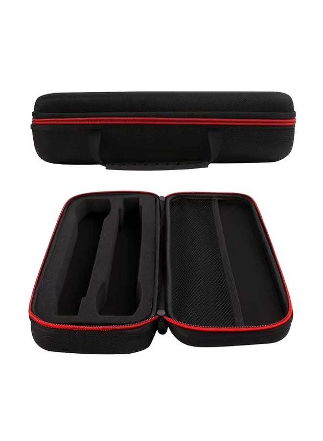 Black Durable EVA Portable Microphone Case Zippered Organizer For Microphones Accessories - Image 5