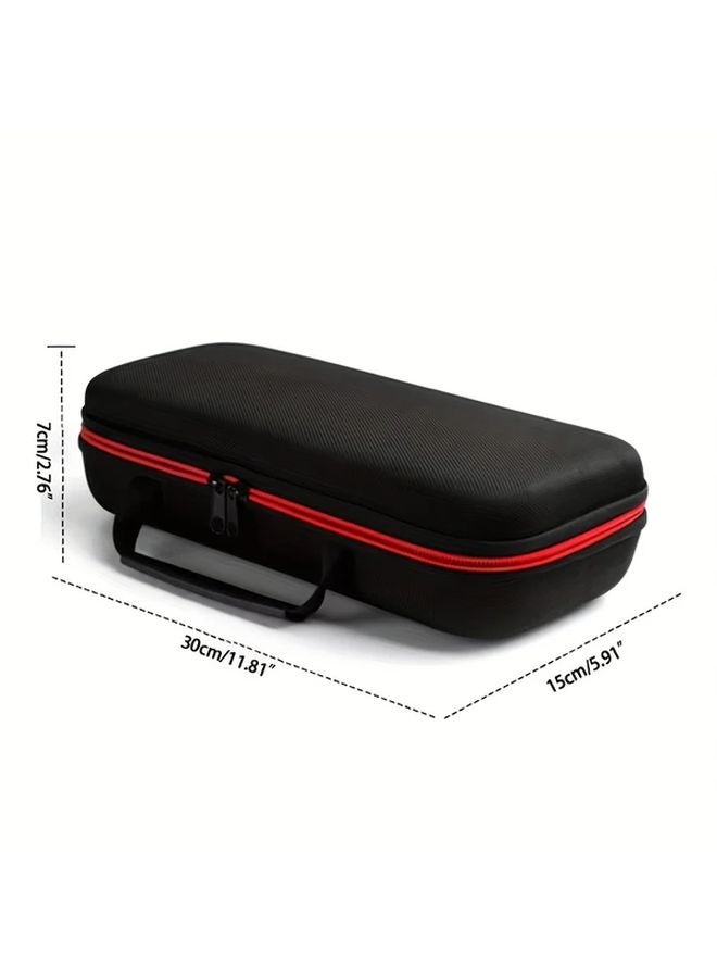 Black Durable EVA Portable Microphone Case Zippered Organizer For Microphones Accessories - Image 3