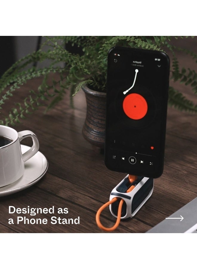 7MD Mini Portable Power Bank, 5000mAh Power Bank with Built-In Type-C & Lightning Cable, PD20 W Fast Charging Backup Battery, Indicator Light Display, Compact Lightweight Travel Power Bank for Daily Use - Image 2