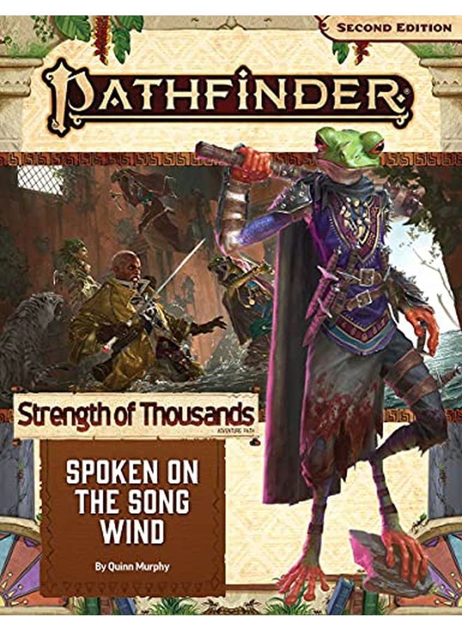 Paizo Pathfinder Adventure Path Spoken On The Song Wind (Strength Of Thousands 2 Of 6) (P2) - Image 2