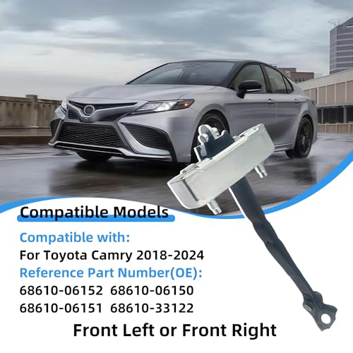 AAAWZDWD for Toyota Camry Door Check 2018-2024 Door Check Strap Replaces#68610-06152 Front Left&Right - Image 3