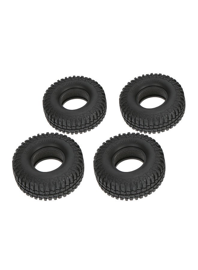 NIBEMINENT 4-Piece Rock Terrain Tyre For 1/10 RC4WD D90 Axial SCX10 RC Crawler - Image 3