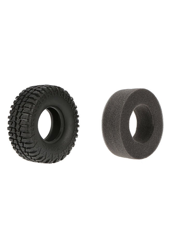 NIBEMINENT 4-Piece Rock Terrain Tyre For 1/10 RC4WD D90 Axial SCX10 RC Crawler - Image 4