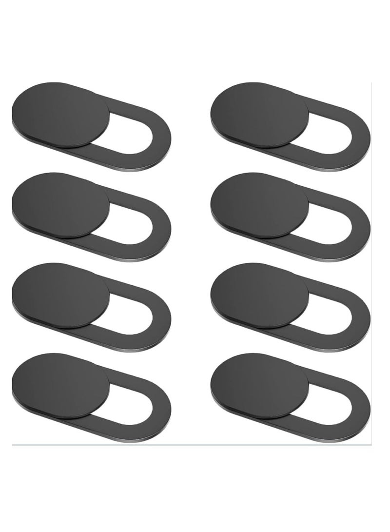 Webcam Cover Slide 8 Pcs Ultra-Thin Web Camera Cover Compatible with MacBook,Laptop,PC,Computer,iMac,iPad, iPhone Cell Phone Camera Blocker Slider  - Image 1
