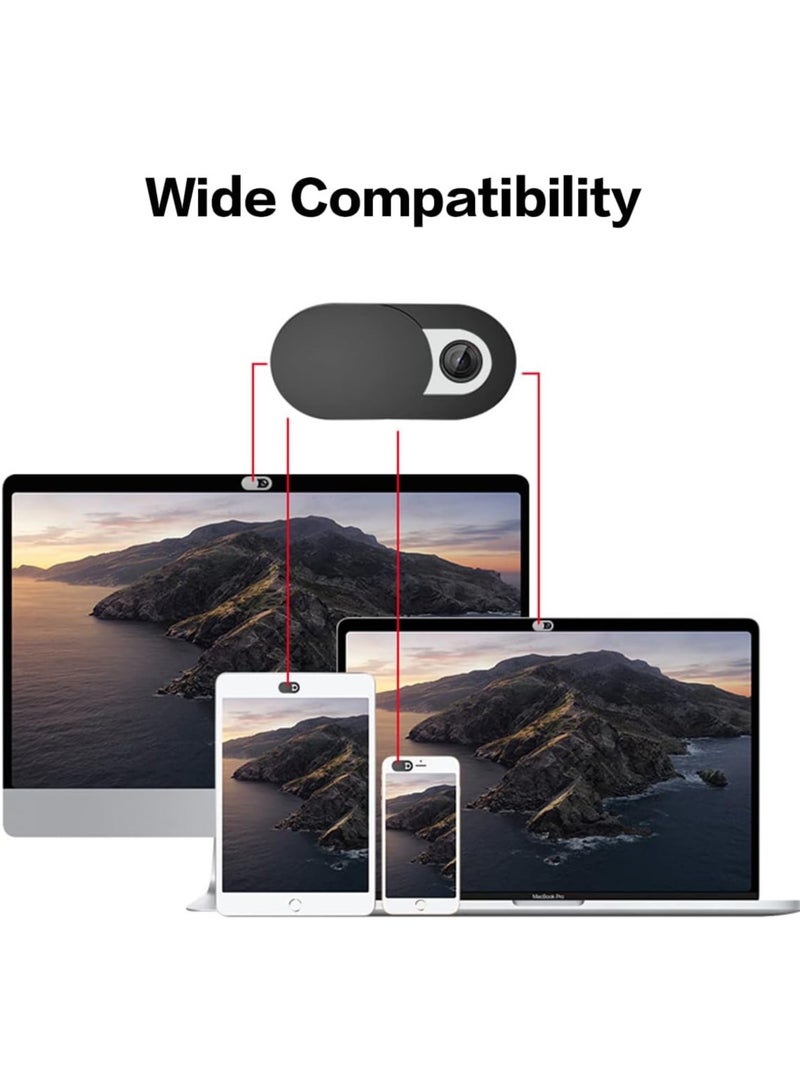 Webcam Cover Slide 8 Pcs Ultra-Thin Web Camera Cover Compatible with MacBook,Laptop,PC,Computer,iMac,iPad, iPhone Cell Phone Camera Blocker Slider  - Image 3