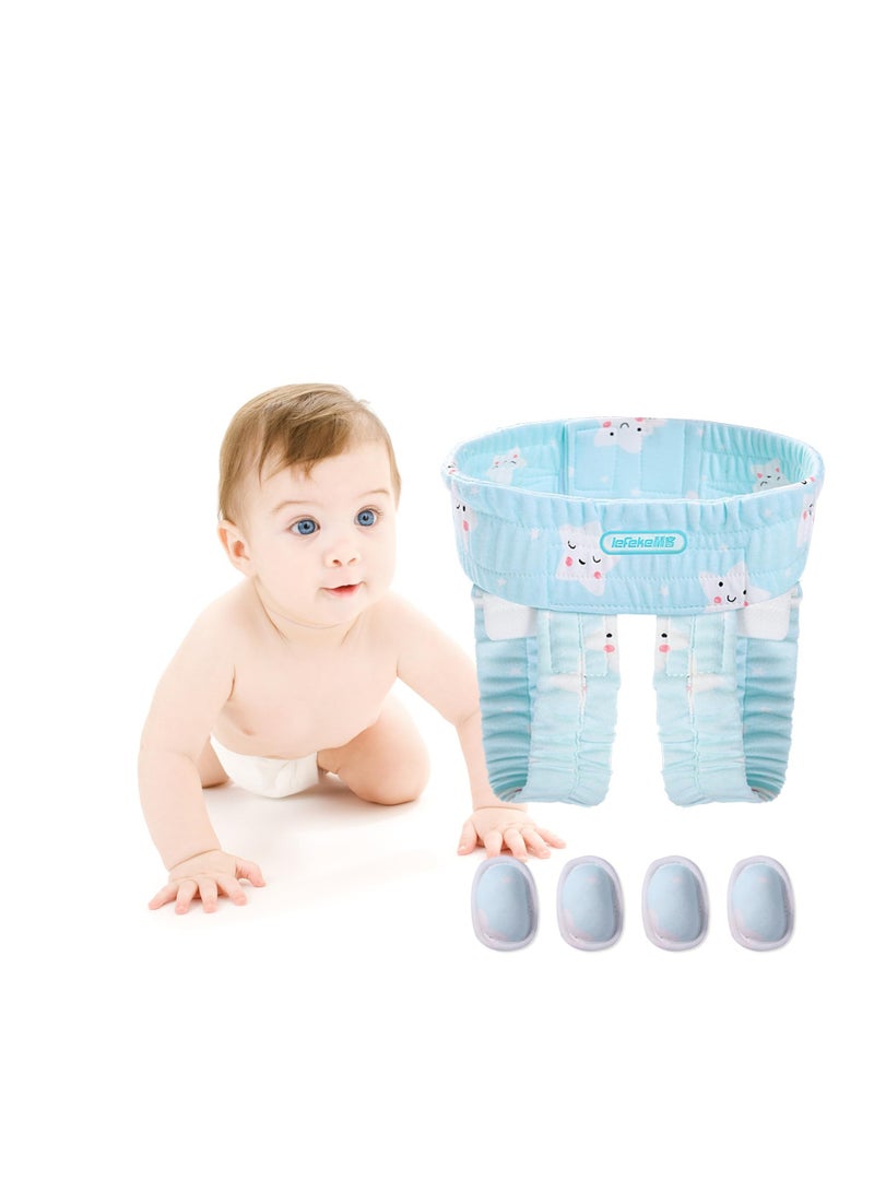 Excefore Hernia Belts for Baby Inguinal, Infant Hernia Support Brace for Both Side Single Double Groin Pain Relief, Infant Umbilical Hernia Belt Wrap Truss for Children 0-4 Years, with 4 Compression Pads - Image 1