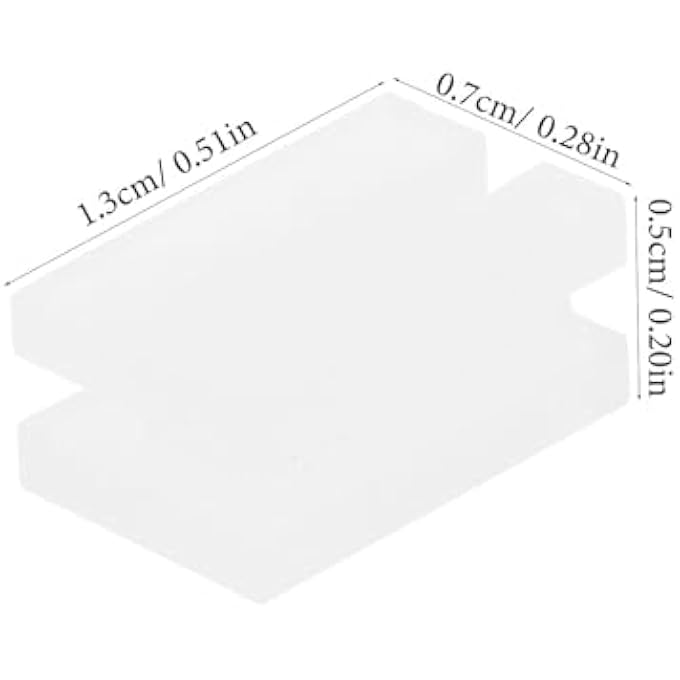 10PCS RADIATOR PROTECTIVE COVER HOOKS RADIATOR ANTI VIBRATION INSERTS RADIATOR BRACKET SUPPLIES RADIATOR BRACKET INSERTS RADIATOR BRACKET PACKERS UNIVERSAL COMPONENT WHITE PLASTIC - Image 3