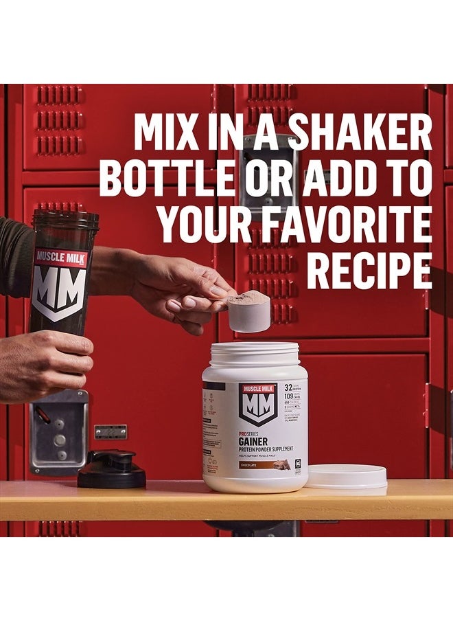 Muscle Milk - Gainer Protein Powder, Vanilla Creme, 32g Protein, 5 Pound - Image 1