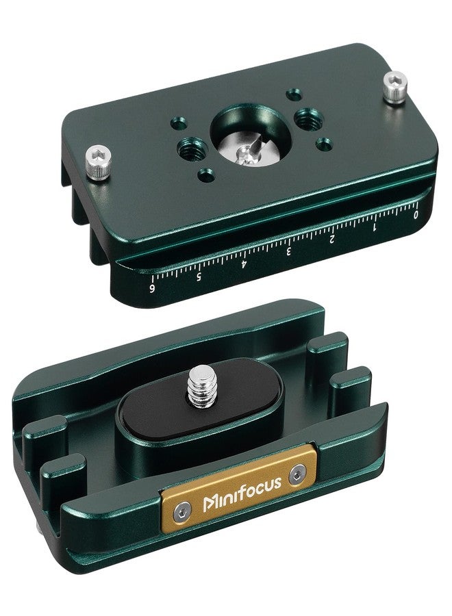 مينيفوكس مشبك قفل كابل كاميرا MINIFOCUS، واقي كابل منفذ Arca لكاميرا Tether، مشبك قفل كابل USB من سبائك الألومنيوم بثلاثة أخاديد لجميع كابلات كاميرات DSLR - Image 1