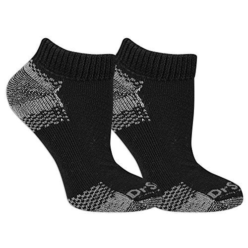 Dr. Scholl's Men's Advanced Relief Blister Guard Crew Socks, Black, One Size US - Image 1