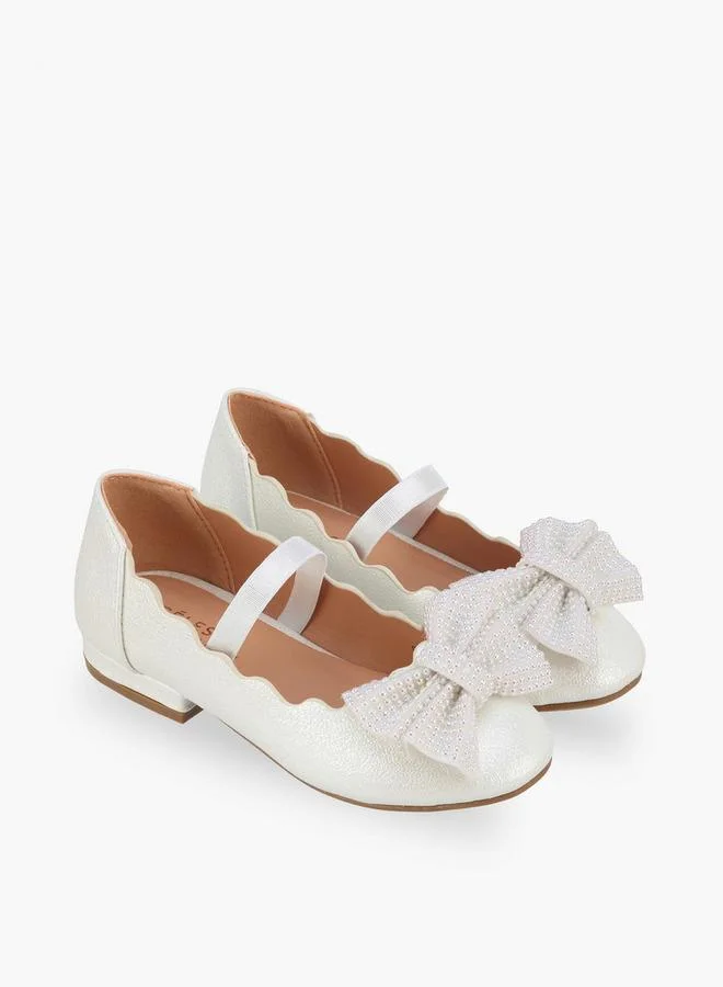 Girls Slip-On Ballerina Shoes