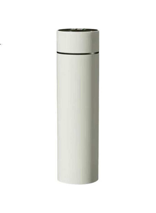 Ijarl Insulated Mug For Men And Women, 304 Stainless Steel Tea Infuser Cup, Business Portable Car Office Cup, 500Ml White - Image 1