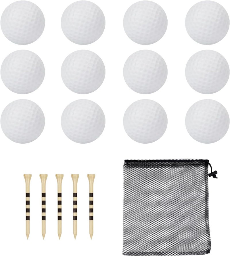 Bac-kitchen 40 Pack Foam Golf Practice Balls - Realistic Feel and Limited Flight Training Balls for Indoor or Outdoor - Image 1