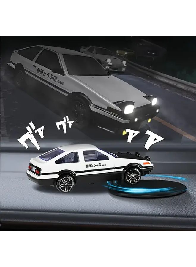 Car Drift Ornaments Aluminum Alloy Interior Decor Rotating Console Swing Tail - Image 1
