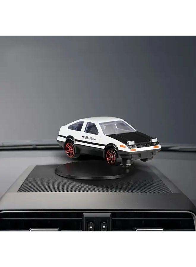 Car Drift Ornaments Aluminum Alloy Interior Decor Rotating Console Swing Tail - Image 5