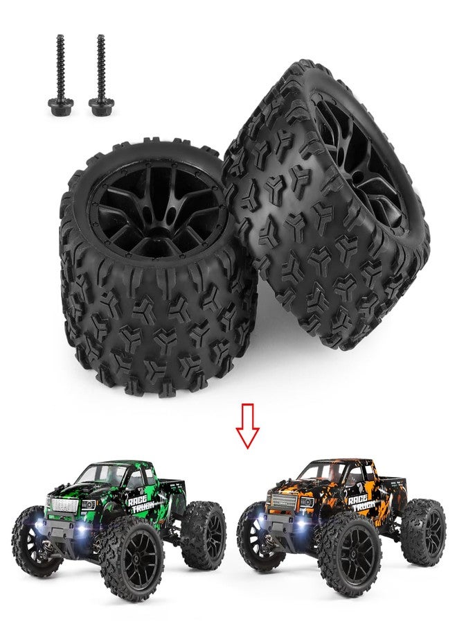 HAIBOXING RC Car Spare Parts Truck Wheels Complete(Front/Rear) 2pcs Apply to 2020 New Version 18859 M1820 - Image 3