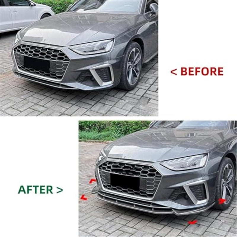 Wivplex Car Front Spoiler for A4 S4 B9.5 2020+ - Image 5