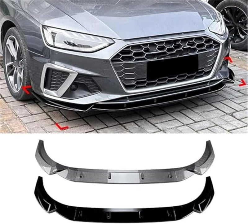 Wivplex Car Front Spoiler for A4 S4 B9.5 2020+ - Image 4