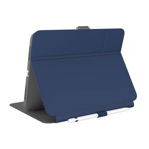 Speck Case for iPad Pro 10th Generation 10.9 Inch - Drop & Camera Protection, Slim Multi Range Stand, Apple Pencil Holder - Arcadia Navy/Moody Grey - Image 3