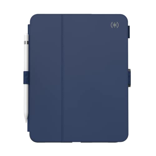 Speck Case for iPad Pro 10th Generation 10.9 Inch - Drop & Camera Protection, Slim Multi Range Stand, Apple Pencil Holder - Arcadia Navy/Moody Grey - Image 2