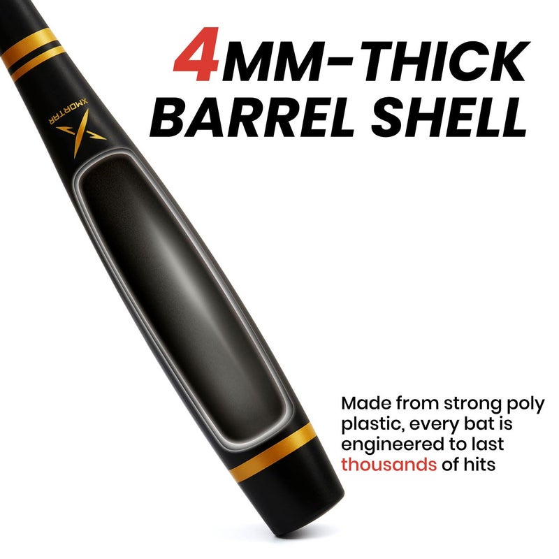 Xmortar T1 Pro Plastic Torpedo Bat for Backyard Baseball Game - 32 in / 12 oz (Orginal) - Image 3