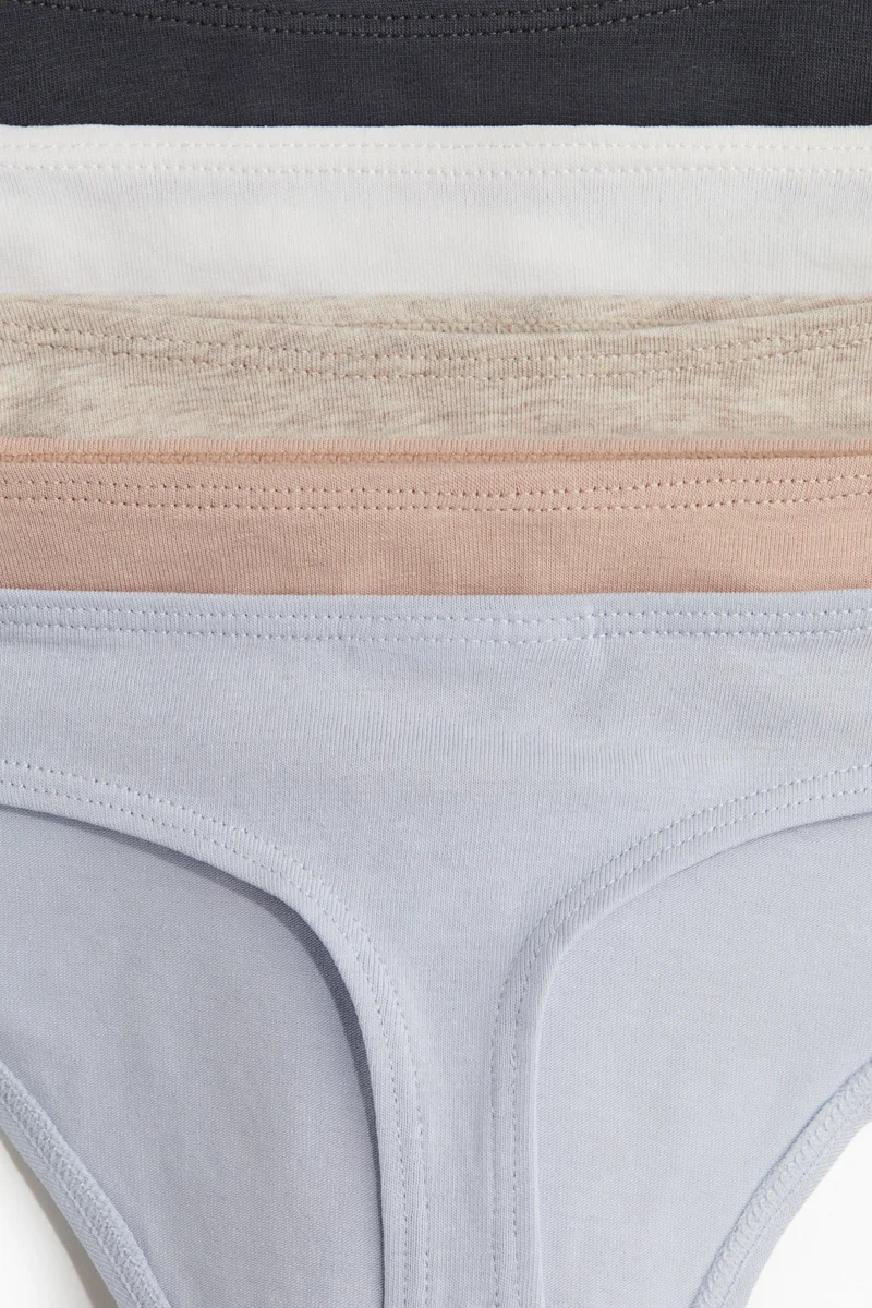 H&M 10-pack cotton thong briefs