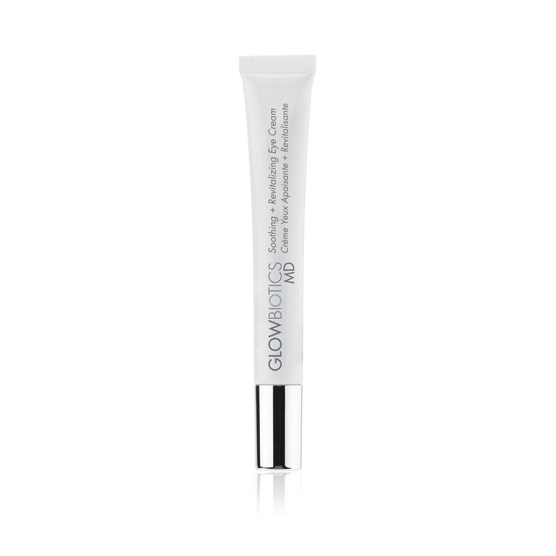 Glowbiotics Soothing + Revitalizing Probiotic Eye Cream: Hydrate, Firm & Reduce Wrinkles, Dark Circles & Puffiness, Peptide-Rich for Youthful Eyes, 0.5 oz - Image 1
