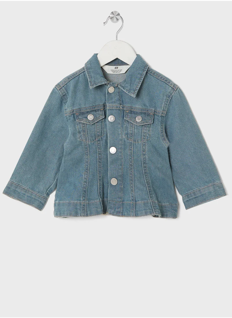 H&M Flared Denim Jacket