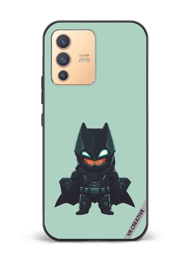 VR CREATIVE Protective Case Cover For Vivo V23 5G Batman Design Multicolour - Image 1