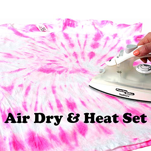 SEI S.E.I. Hot Pink Tie Dye Spray Bottle: 2oz. Non Toxic Fabric Dye Spray, DIY Permanent Clothing Dye, One Step, Ready to Use Tie Dye Supplies - Image 5
