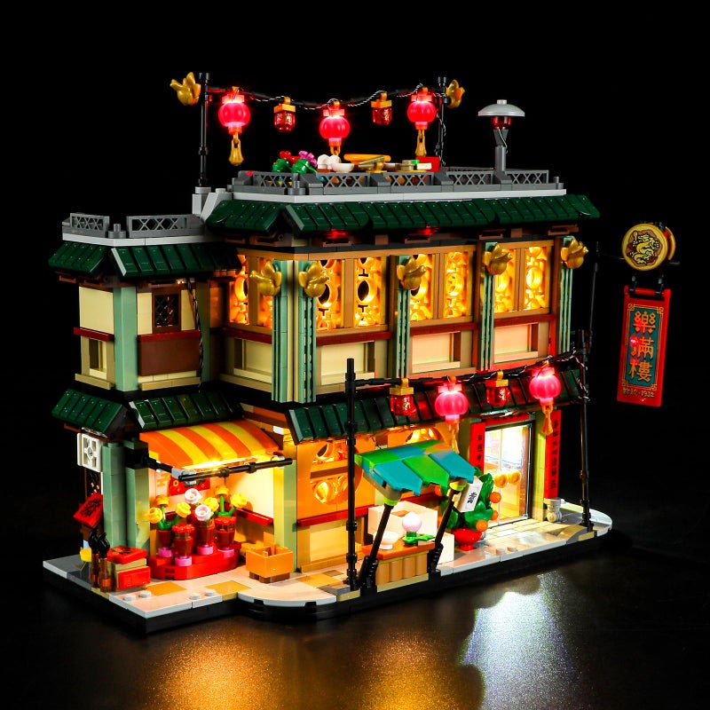 BRIKSMAX Led Lighting Kit for Lego80113 Family Reunion Celebration Compatible with Lego Spring Festival Building Set Not Include Lego Set - Image 2