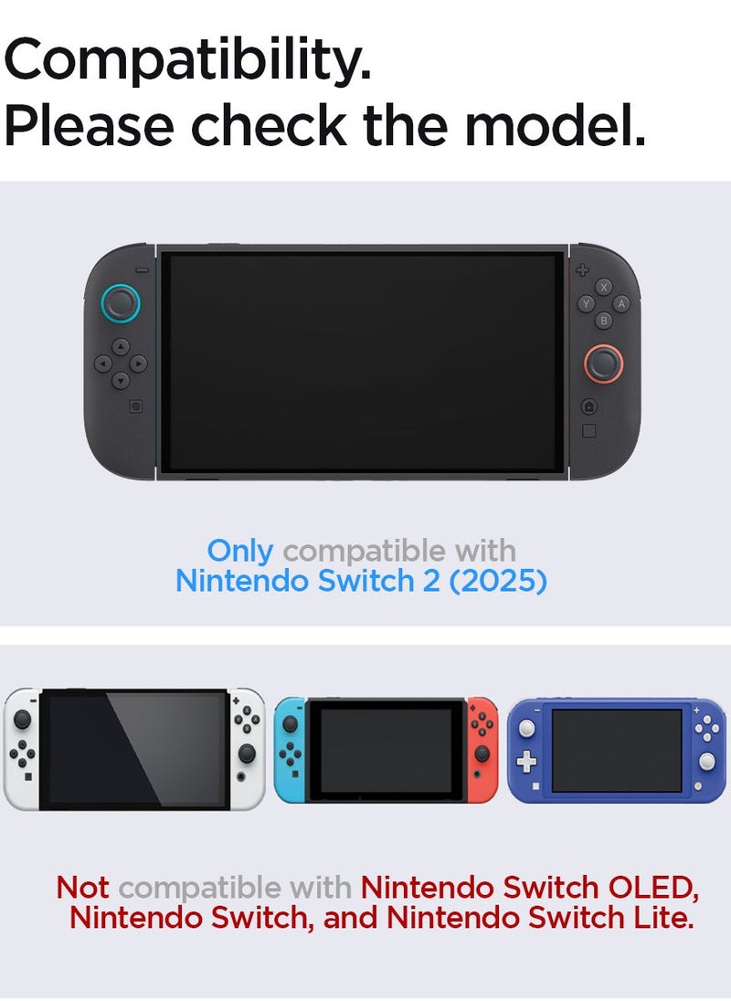 Spigen GLAStR EZ Fit Nintendo Switch 2 Screen Protector (2025) Premium Tempered Glass - 2 Pack  - Image 2