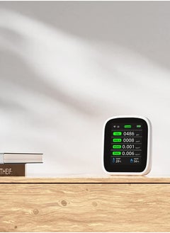 KASTWAVE Air Quality Monitor Indoor, Quality Monitor Detects Carbon Dioxide, 8 in1 Home Air Quality Tester, Smart Home for Indoor Air Quality Test, for Home, Car, Free Smart Life App  - Image 5
