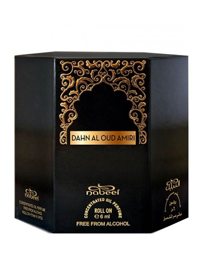 Nabeel - 2 Pieces Combo Set Nabeel Dahn Al Oud Amiri Eau De Parfum 100 ML and Roll On 6 ML - Image 1