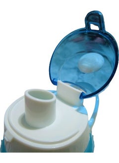 HEREVIN 161546-160 Water Bottle - Motivational Water Bottle - Plastic Colored Water Bottle Blue 1lt  - Image 4