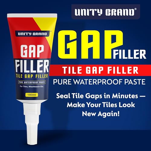 UB Unity Brand Unity Brand Wall Gap & Crack Filler (White), DIY Waterproofing for Home Repairs, Kitchen Sink & Wall Cracks, Bathroom Tile Gaps Sealant, Metal, Wood, PVC, Best for Wet & Damp areas (Pack 1/180 ML) - Image 2