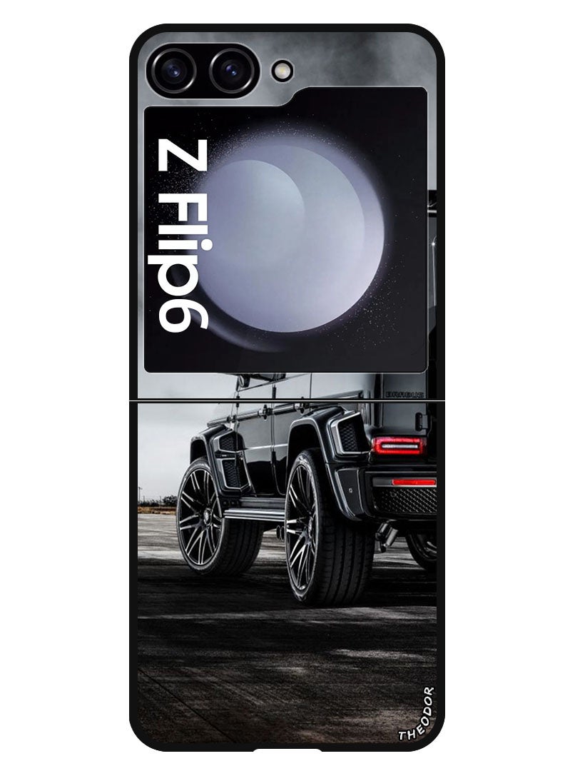 Theodor Protective Case Anti Scratch Shock Proof Bumper Cover For Samsung Galaxy Z Flip 6 G Wagon - Image 1